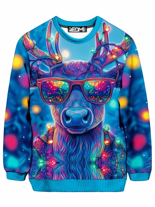 Reindeer Trip Christmas Ugly Sweater sold by iEDM