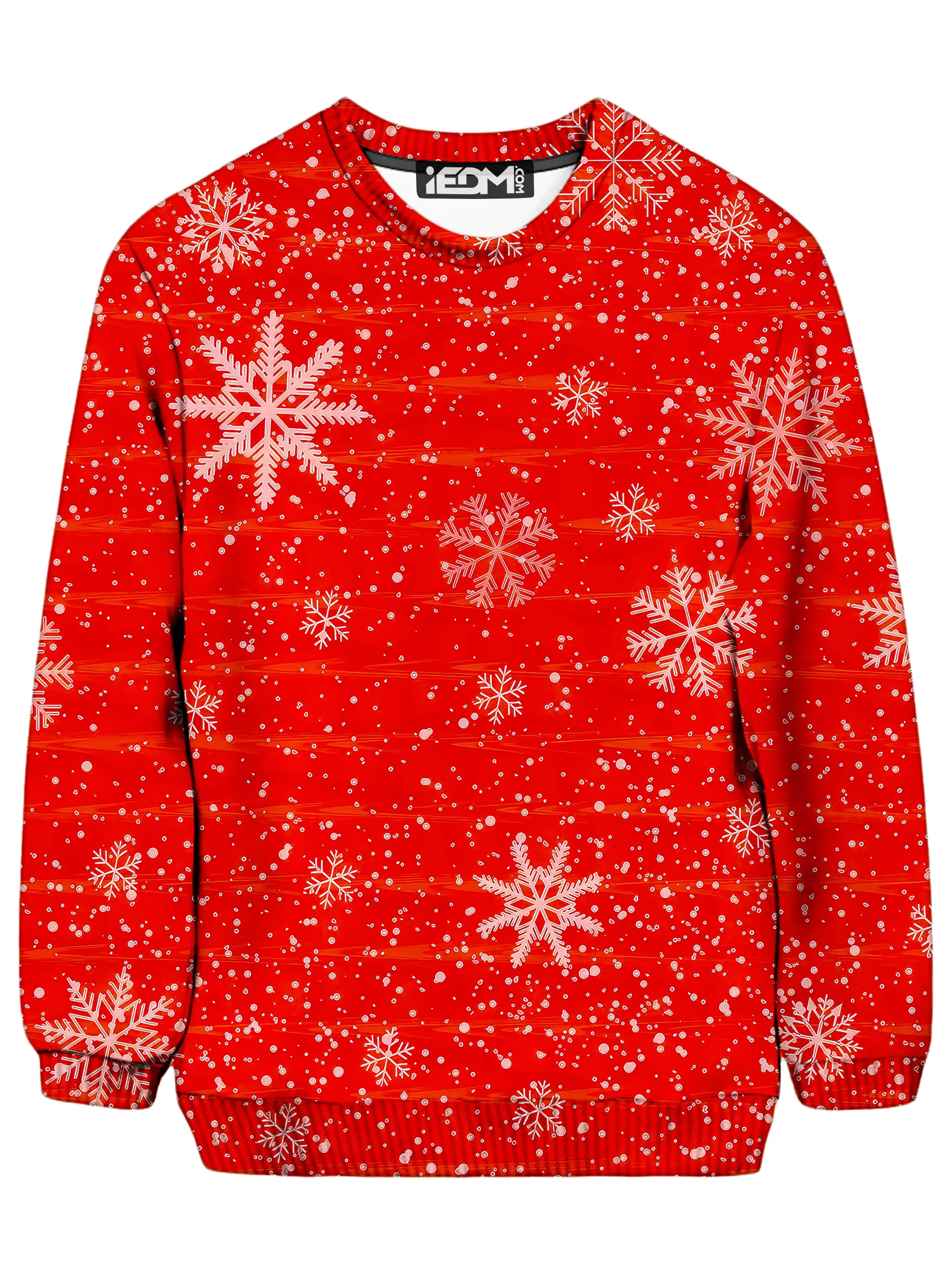 Red Holiday Ugly Sweater sold by iEDM