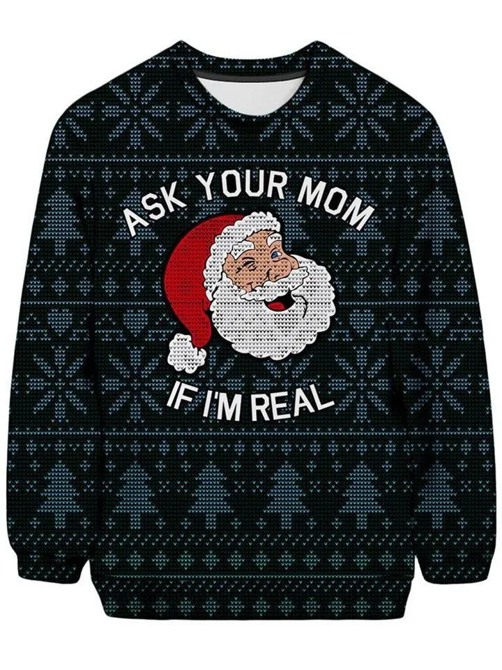 Ask Your Mom Ugly Sweater sold by iEDM