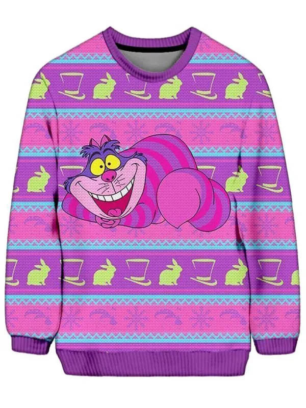 Cheshire Cat Ugly Sweater sold by iEDM