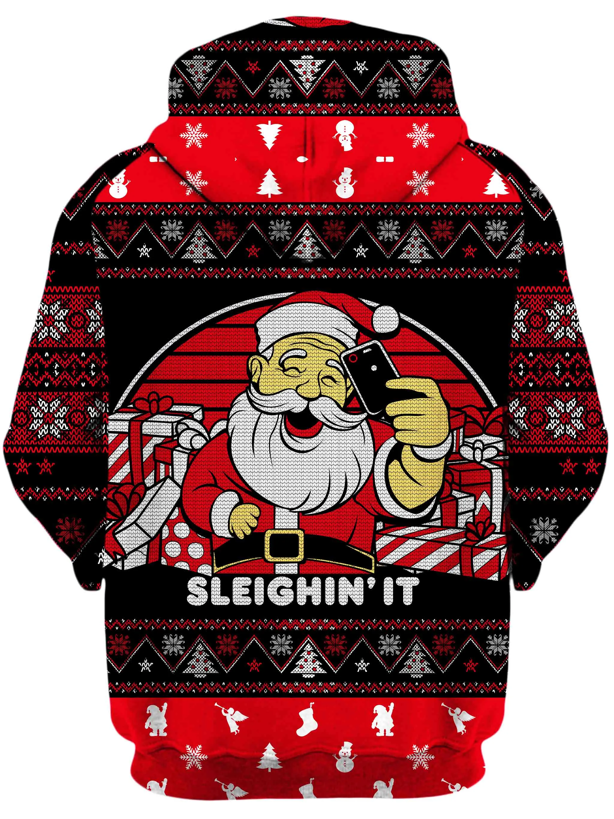 Sleighin It Unisex Hoodie sold by iEDM product image thumbnail 2