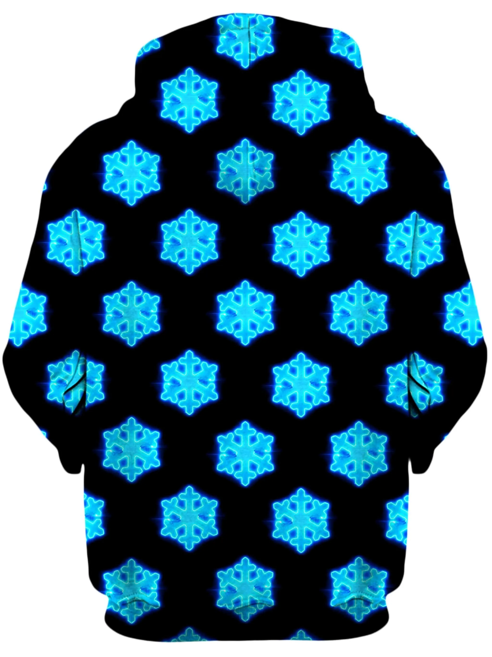 Neon Snowflake Unisex Hoodie sold by iEDM product image thumbnail 2
