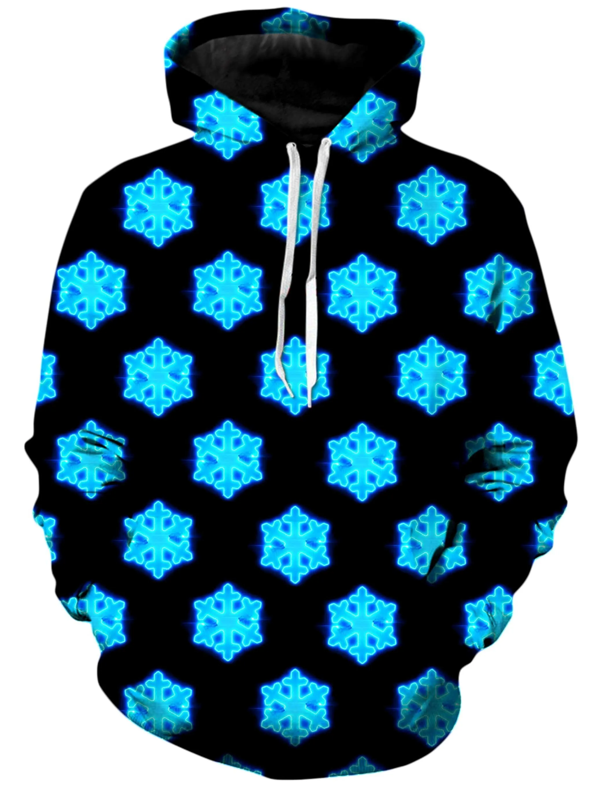 Neon Snowflake Unisex Hoodie sold by iEDM