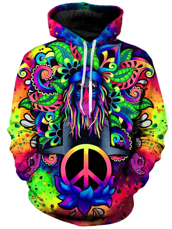 Peace Rafiki Unisex Hoodie sold by iEDM
