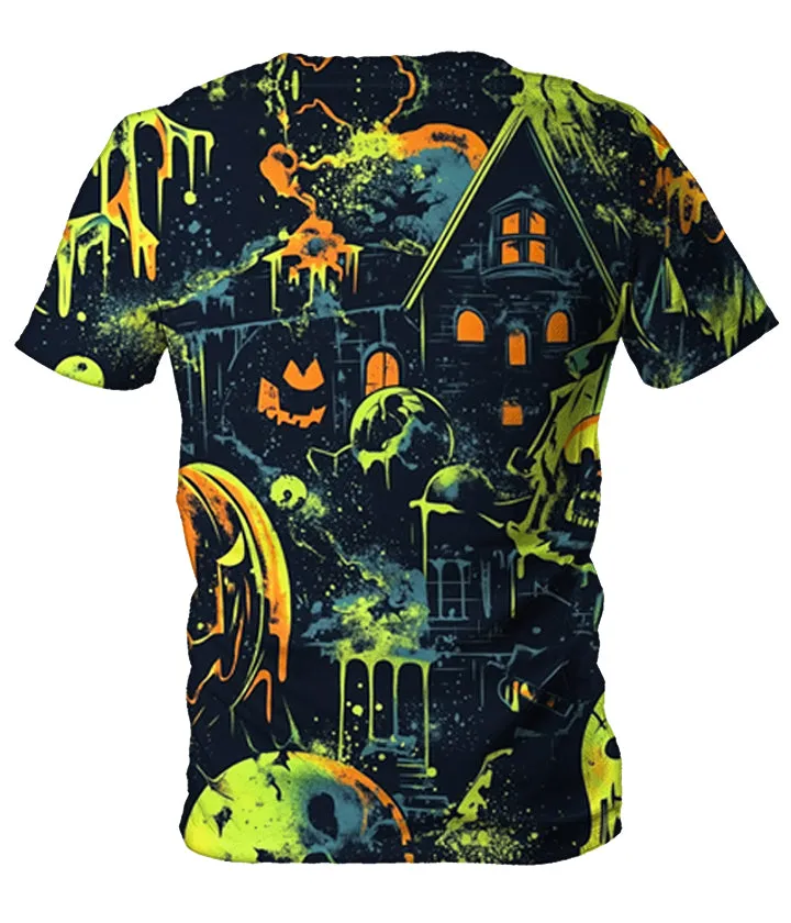 Cursed Manor Men's T-Shirt sold by iEDM product image thumbnail 2