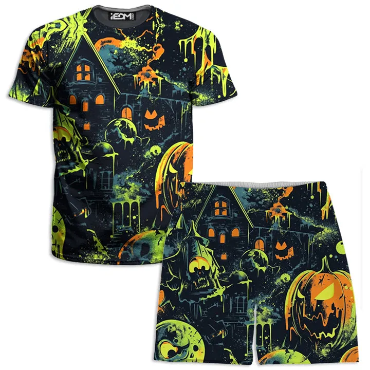 Cursed Manor T-Shirt and Shorts Combo sold by iEDM