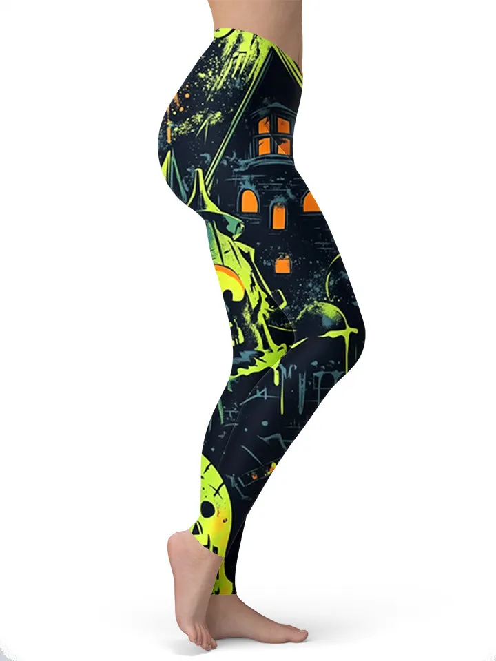 Cursed Manor Leggings sold by iEDM product image thumbnail 3