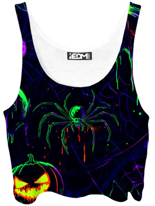 Arachnophobia Crop Top sold by iEDM
