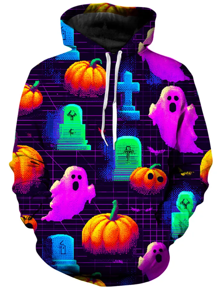 8 Bit Halloween Unisex Hoodie sold by iEDM