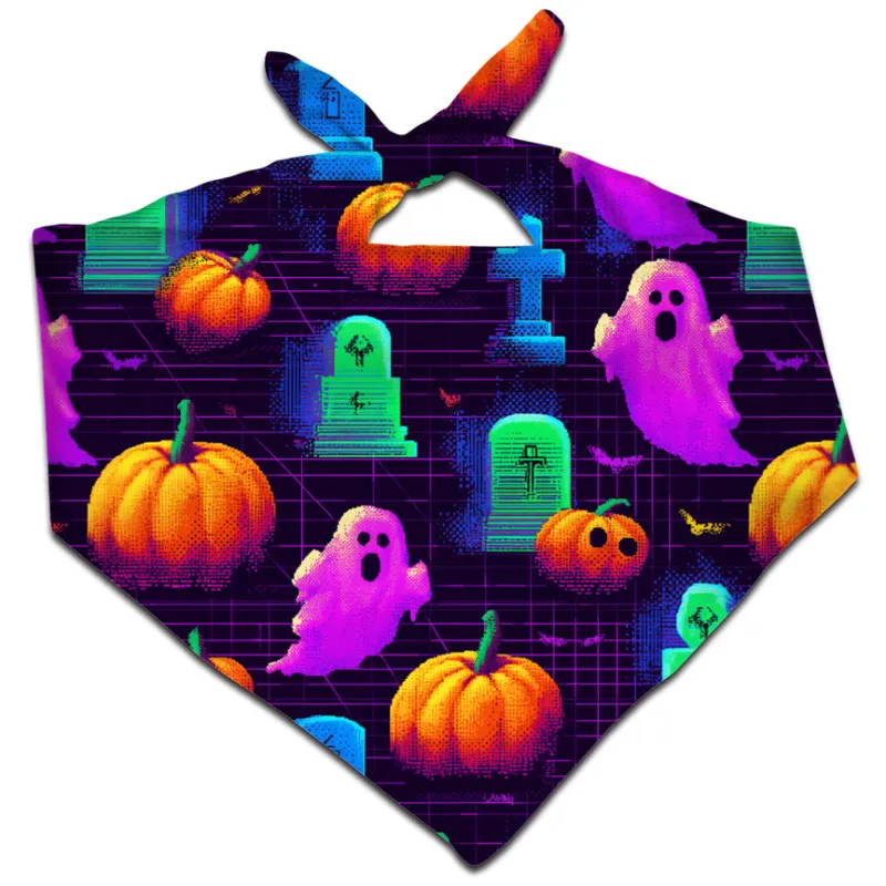 8 Bit Halloween Bandana sold by iEDM