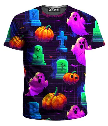 8 Bit Halloween Men's T-Shirt sold by iEDM product image thumbnail 2