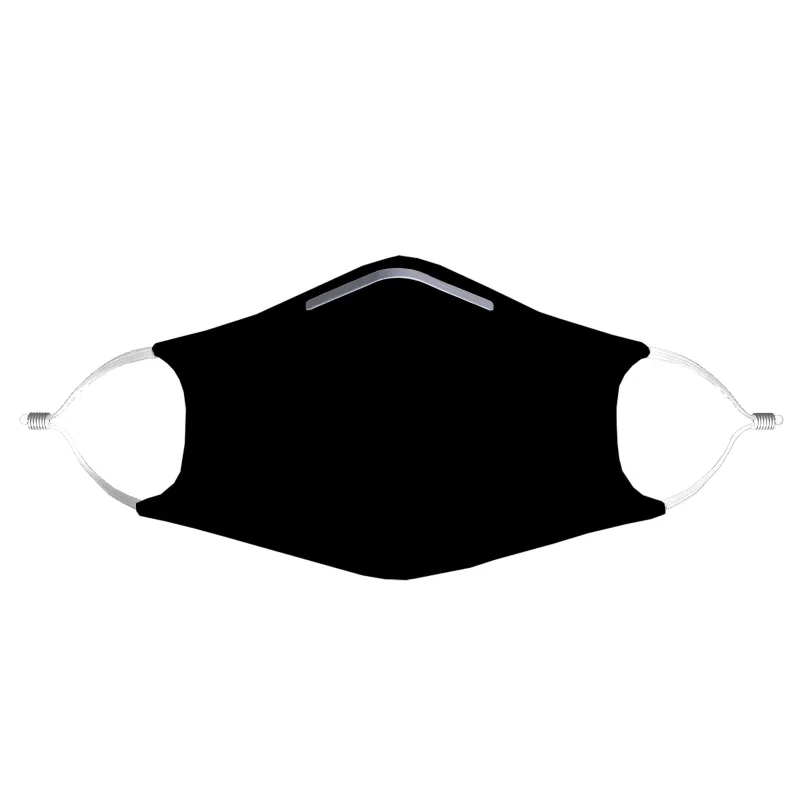Black Face Mask With (4) PM 2.5 Carbon Inserts sold by iEDM