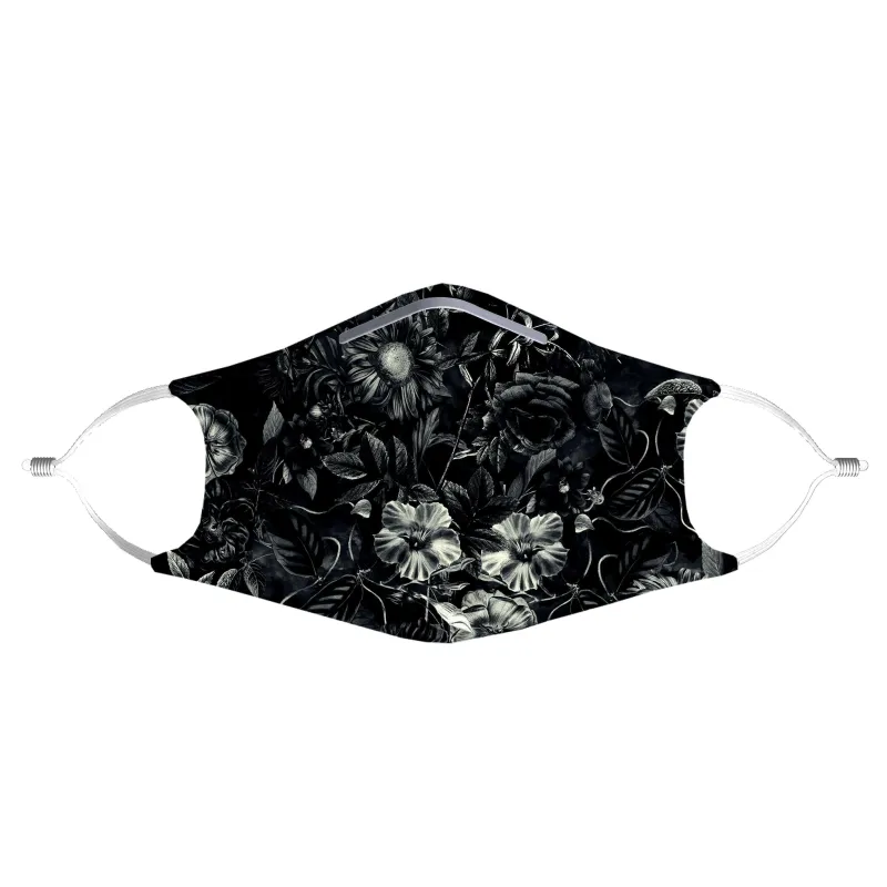 Darkness Face Mask With (4) PM 2.5 Carbon Inserts sold by iEDM