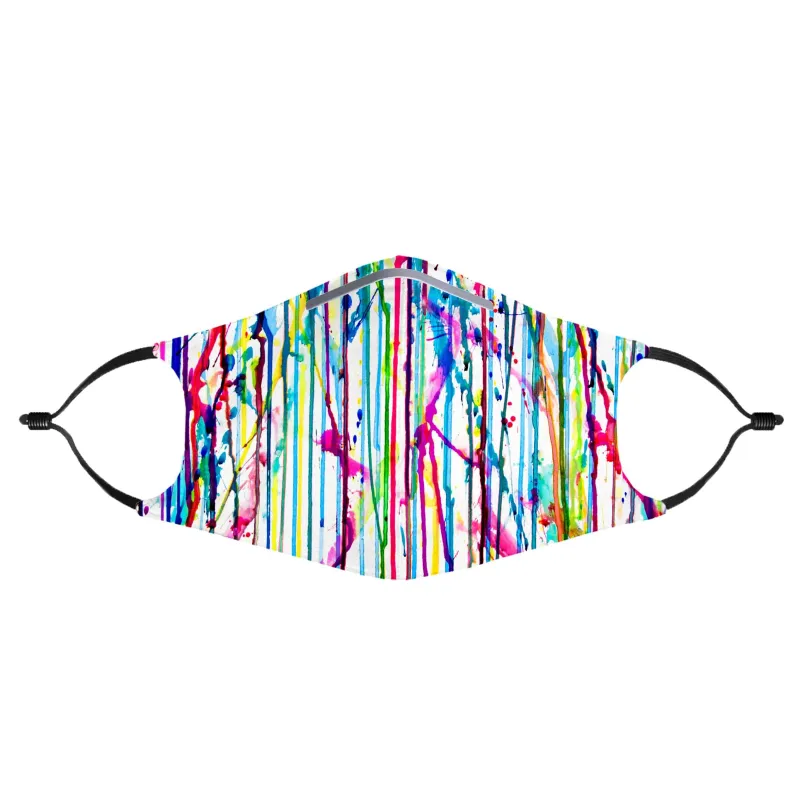 Two Step Face Mask With (4) PM 2.5 Carbon Inserts sold by iEDM