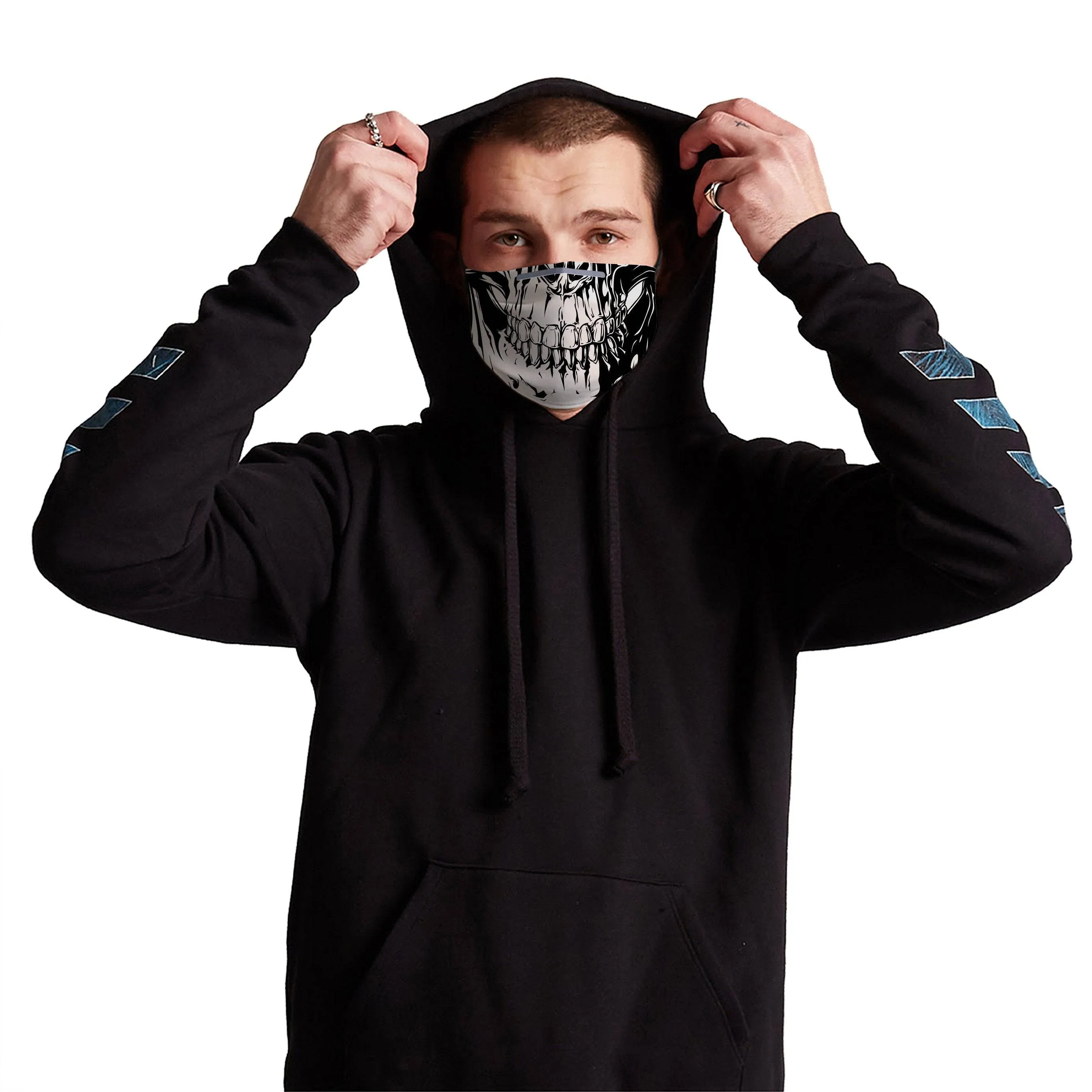 Bones Face Mask With (4) PM 2.5 Carbon Inserts sold by iEDM product image thumbnail 2