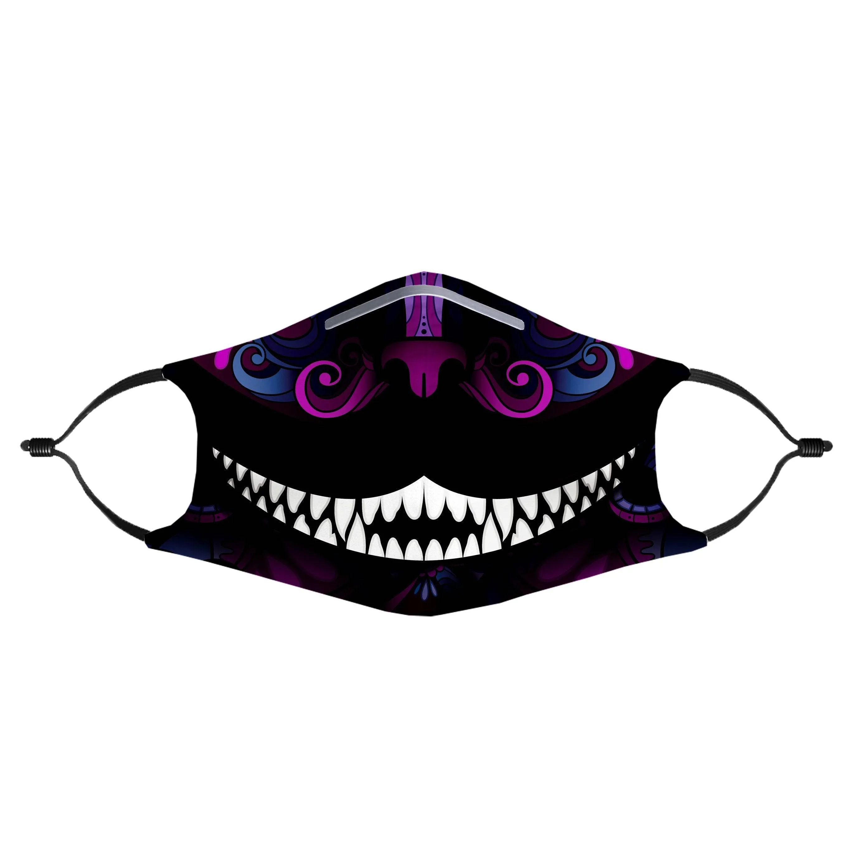 Down the Rabbit Hole Face Mask With (4) PM 2.5 Carbon Inserts sold by iEDM