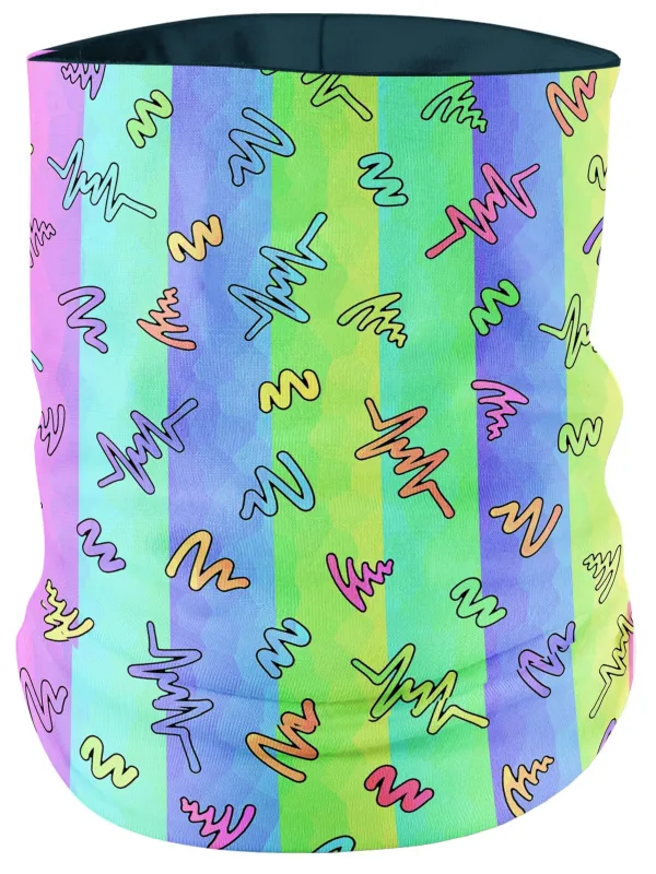 Trippy Doodles Bandana Mask sold by iEDM