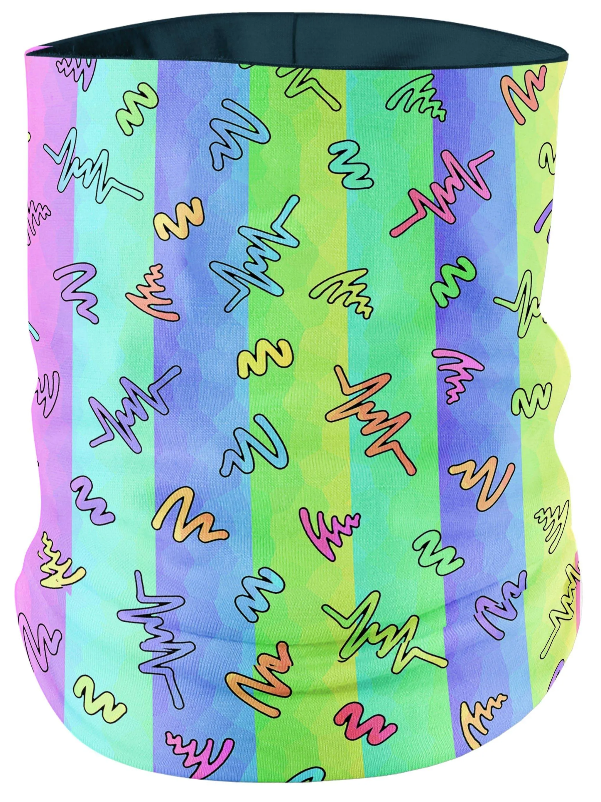 Trippy Doodles Bandana Mask sold by iEDM