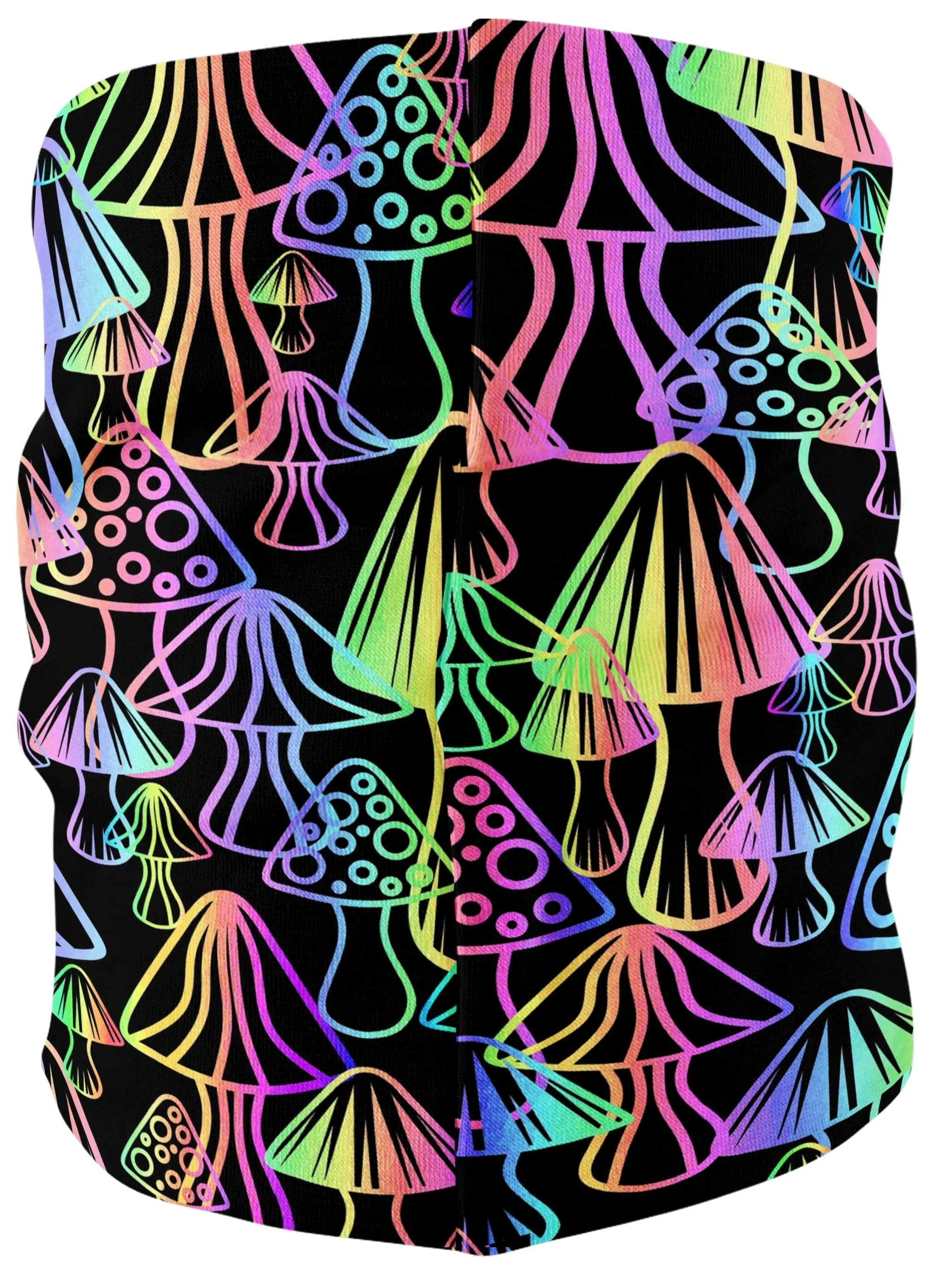 Magic Mushrooms Bandana Mask sold by iEDM product image thumbnail 2