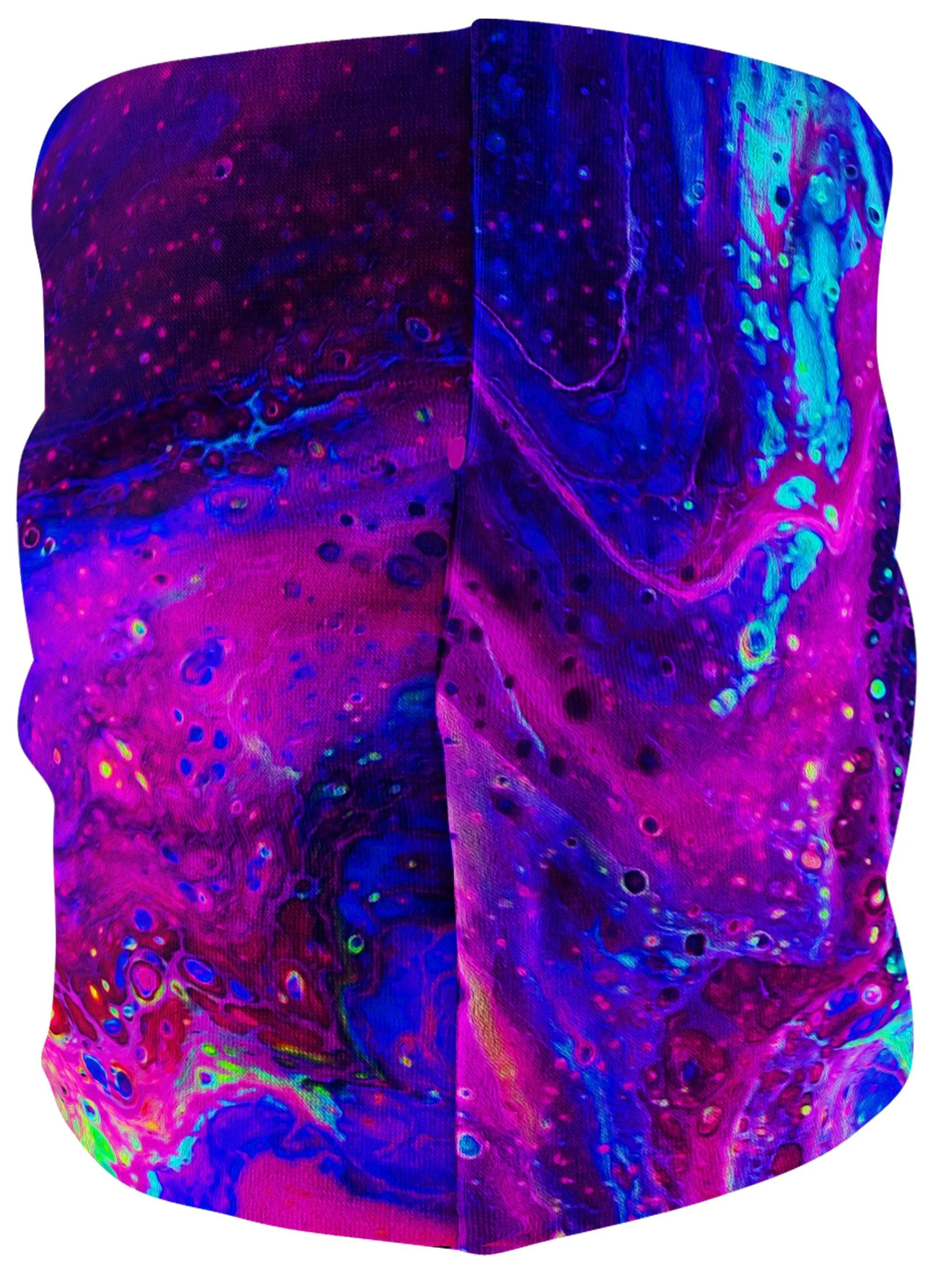 Psychedelic Radiation Bandana Mask sold by iEDM product image thumbnail 2