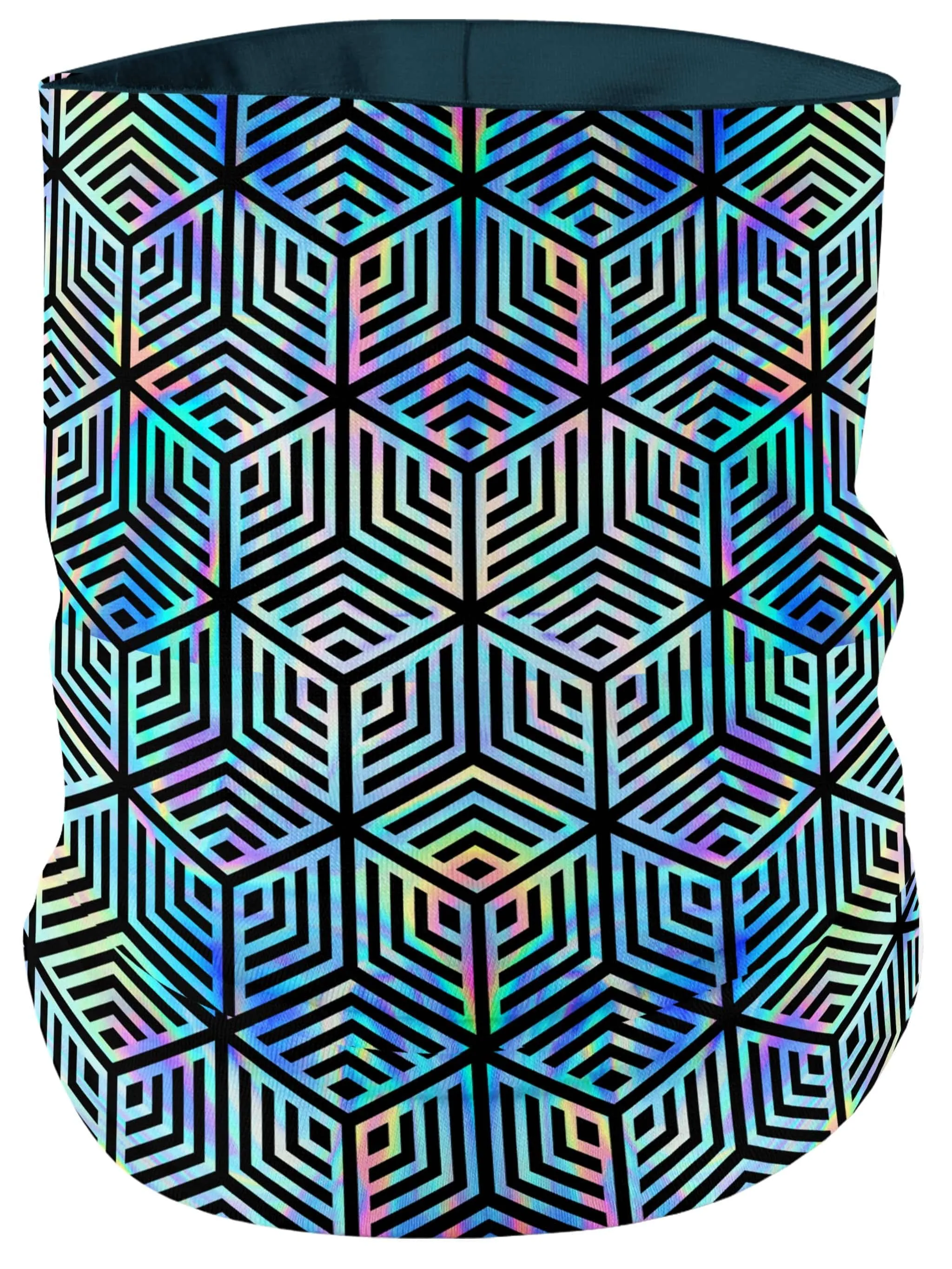 Holographic Hexagon Bandana Mask sold by iEDM