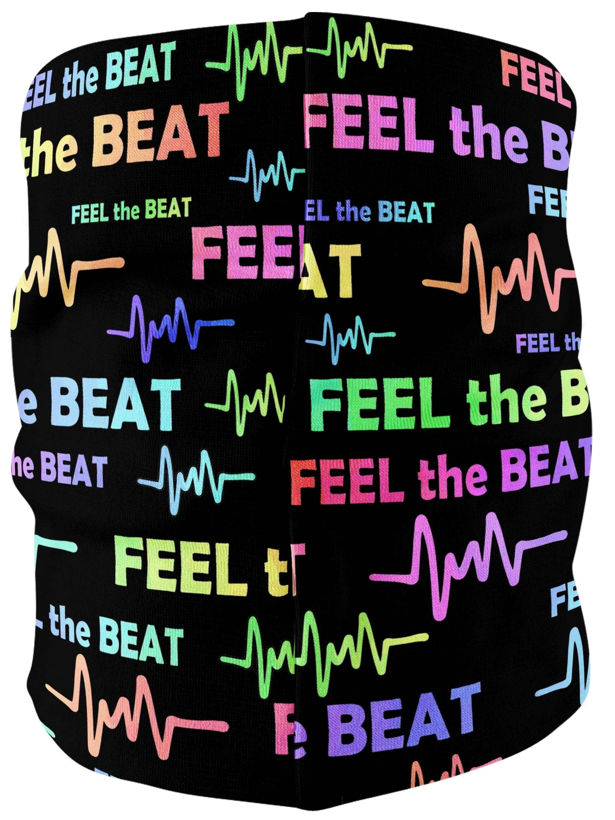 Feel the Beat Bandana Mask sold by iEDM product image thumbnail 2