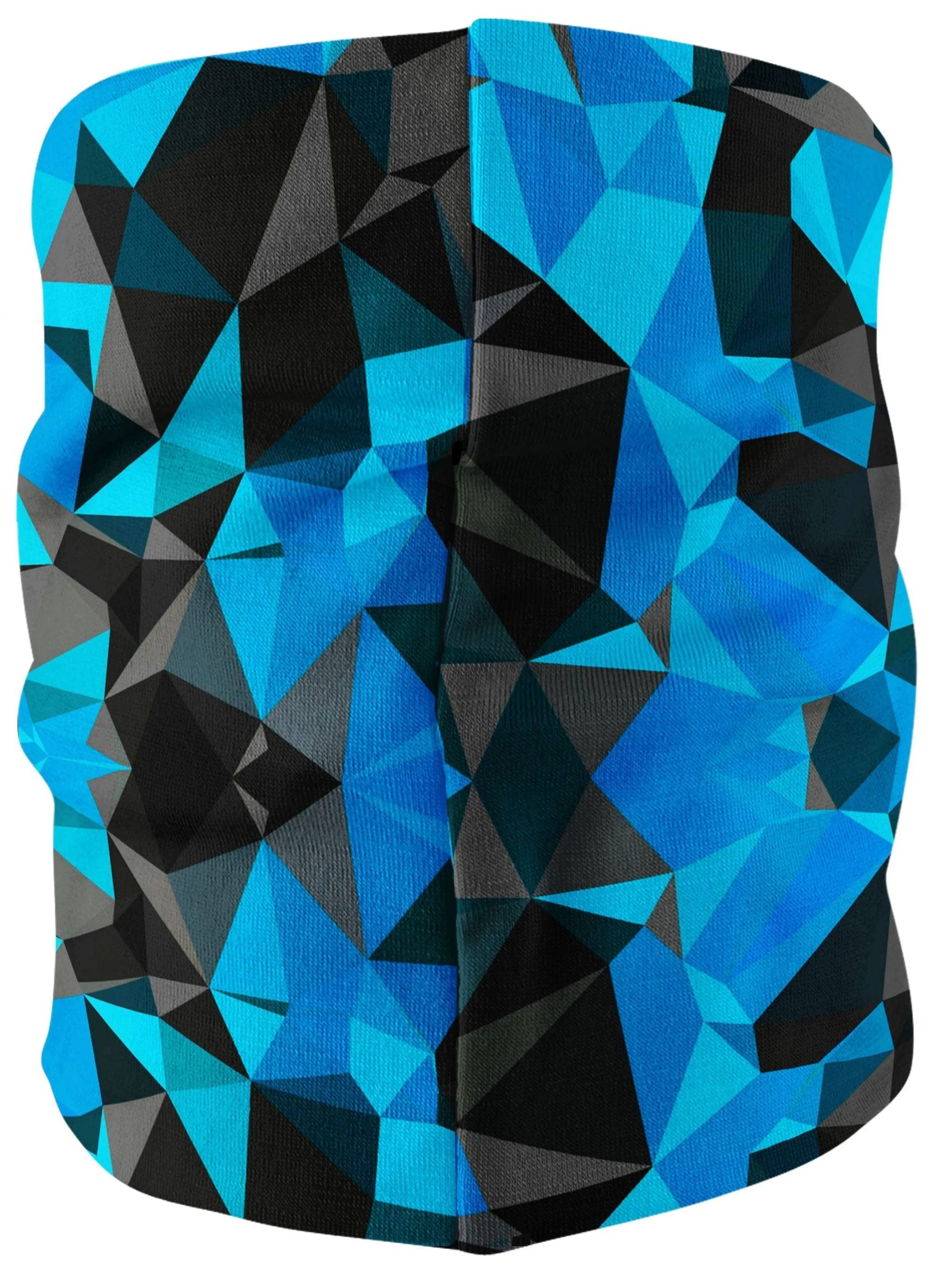 Blue and Black Geo Bandana Mask sold by iEDM product image thumbnail 2