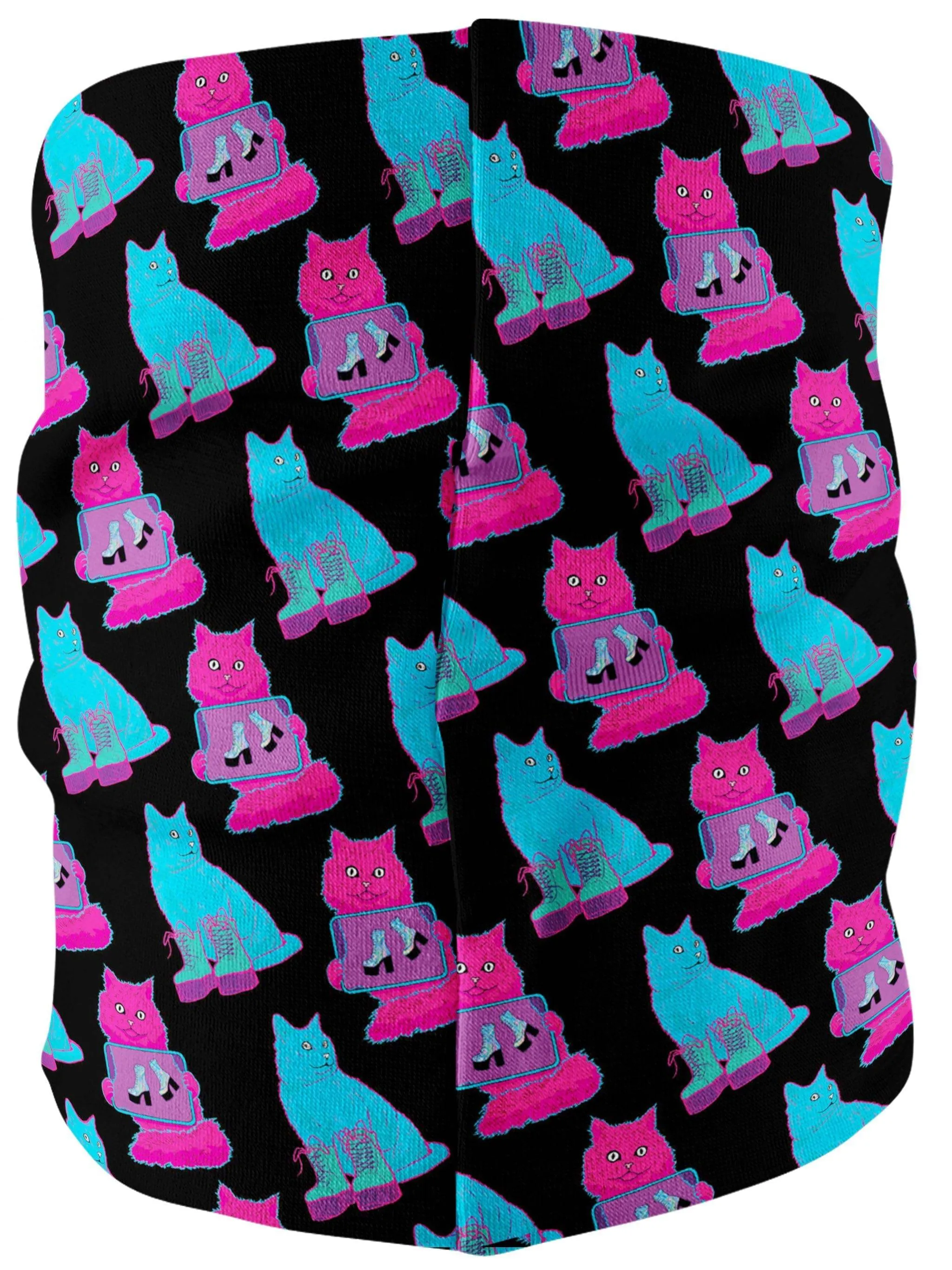Boots N Cats Bandana Mask sold by iEDM product image thumbnail 2