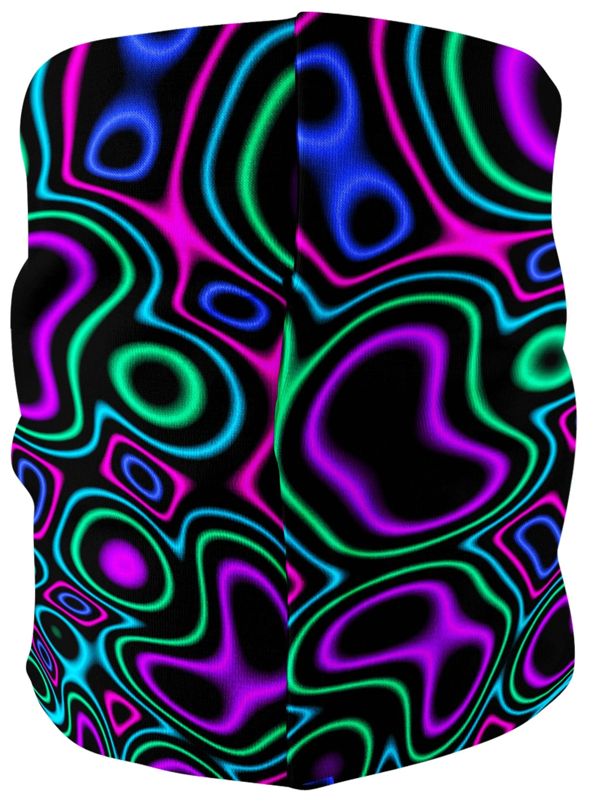 Fractal River Bandana Mask sold by iEDM product image thumbnail 2