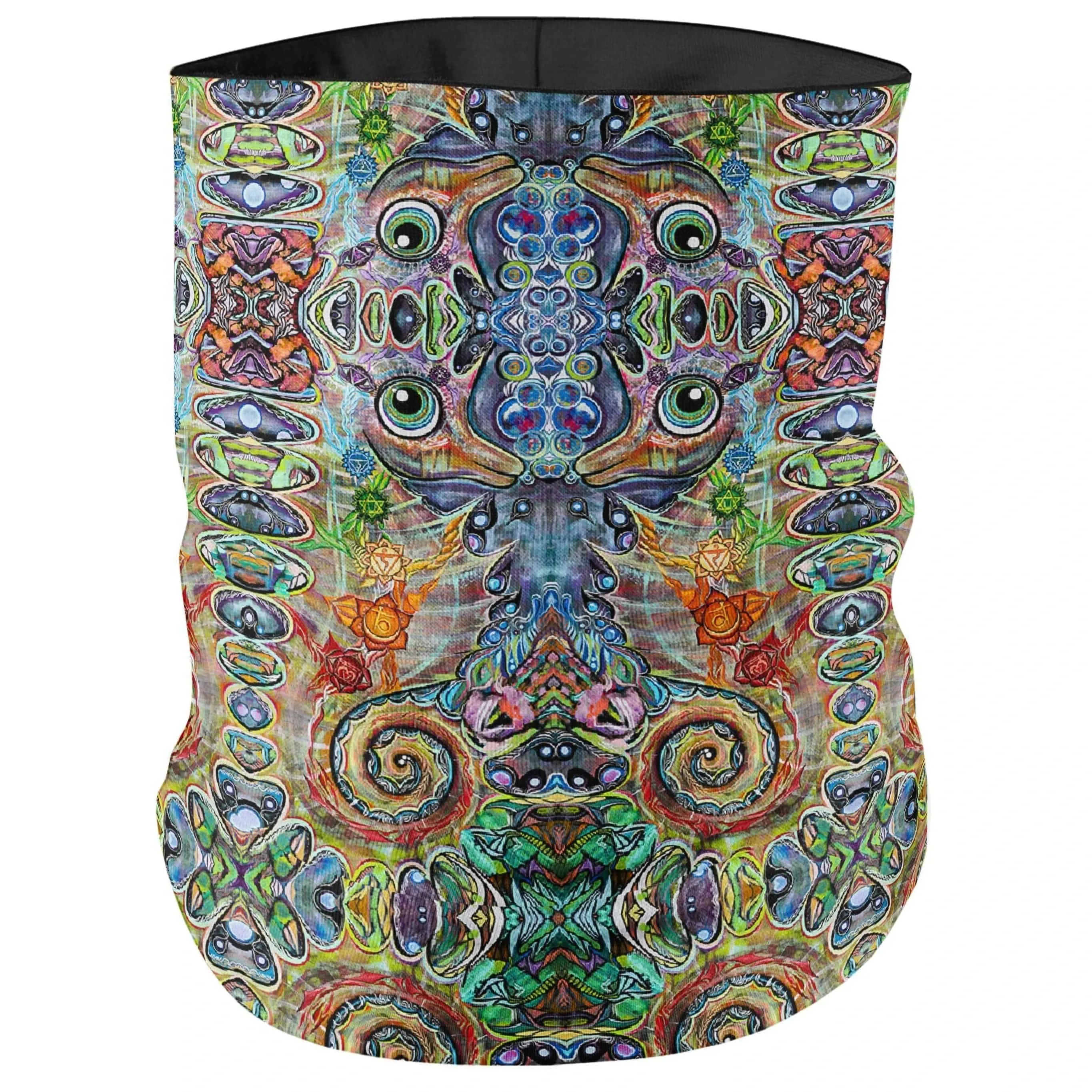 Chakra Seahorse Bandana Mask sold by iEDM