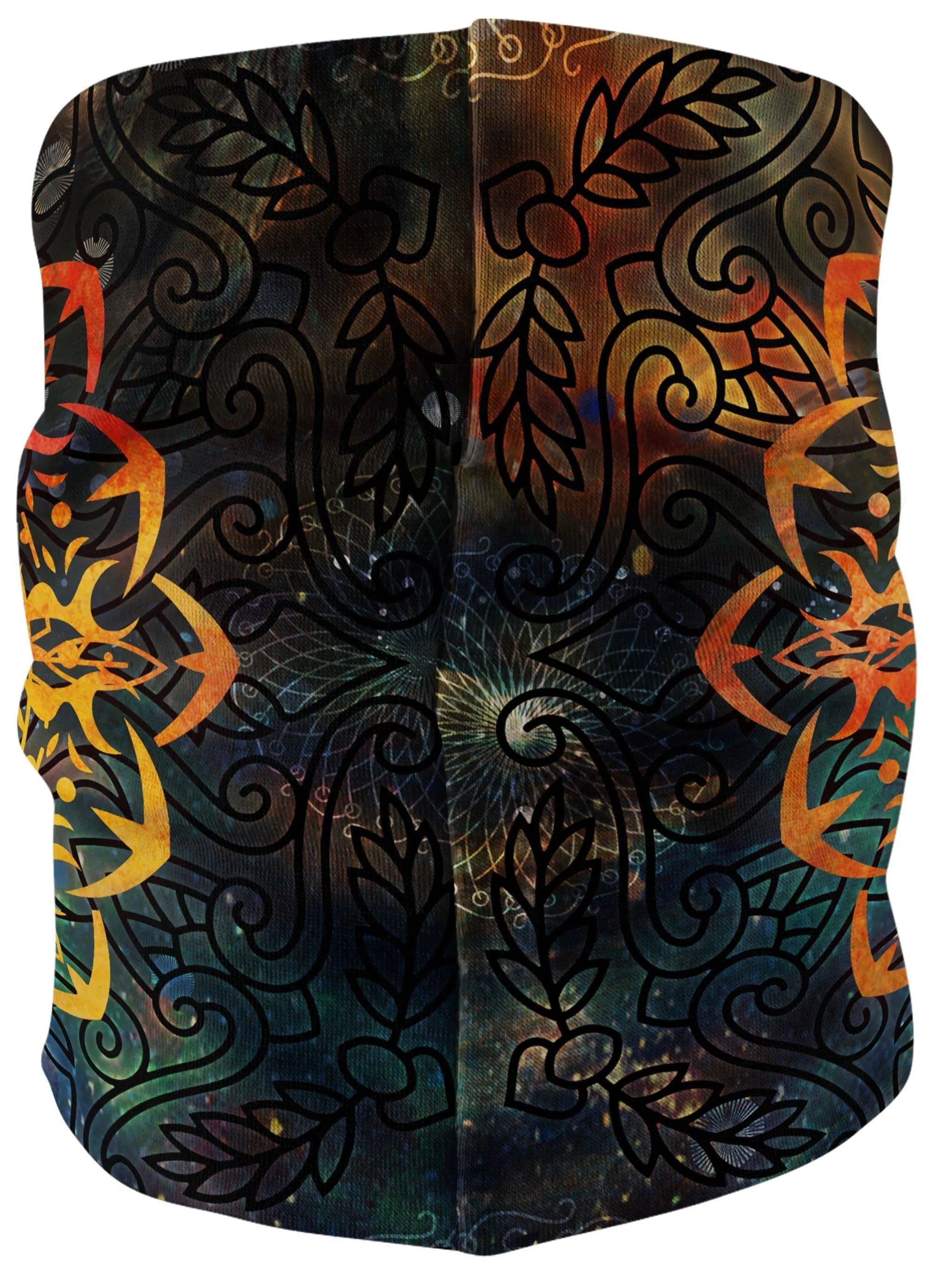 Fire Ornament Bandana Mask sold by iEDM product image thumbnail 2