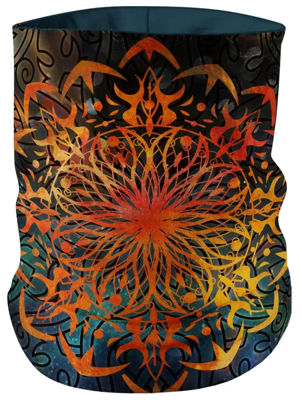 Fire Ornament Bandana Mask sold by iEDM