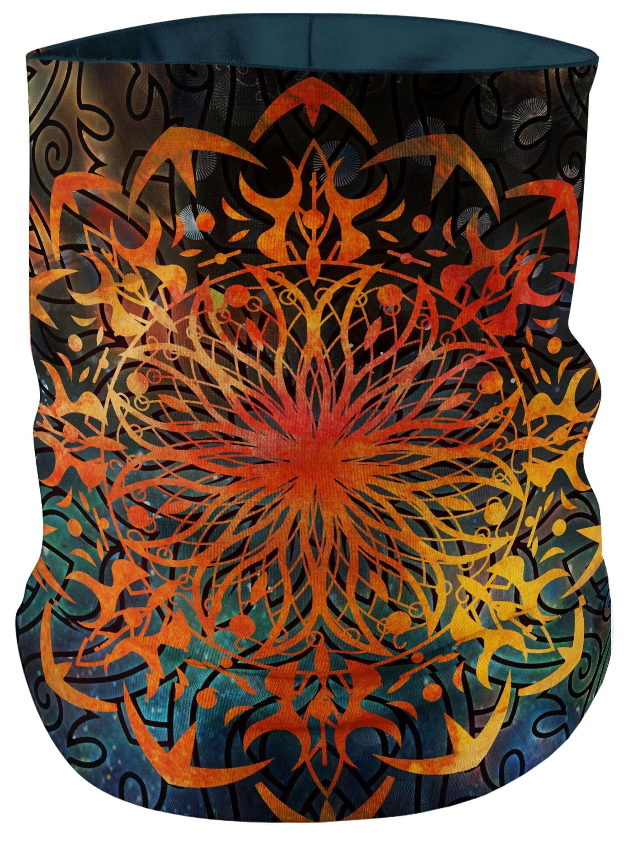 Fire Ornament Bandana Mask sold by iEDM