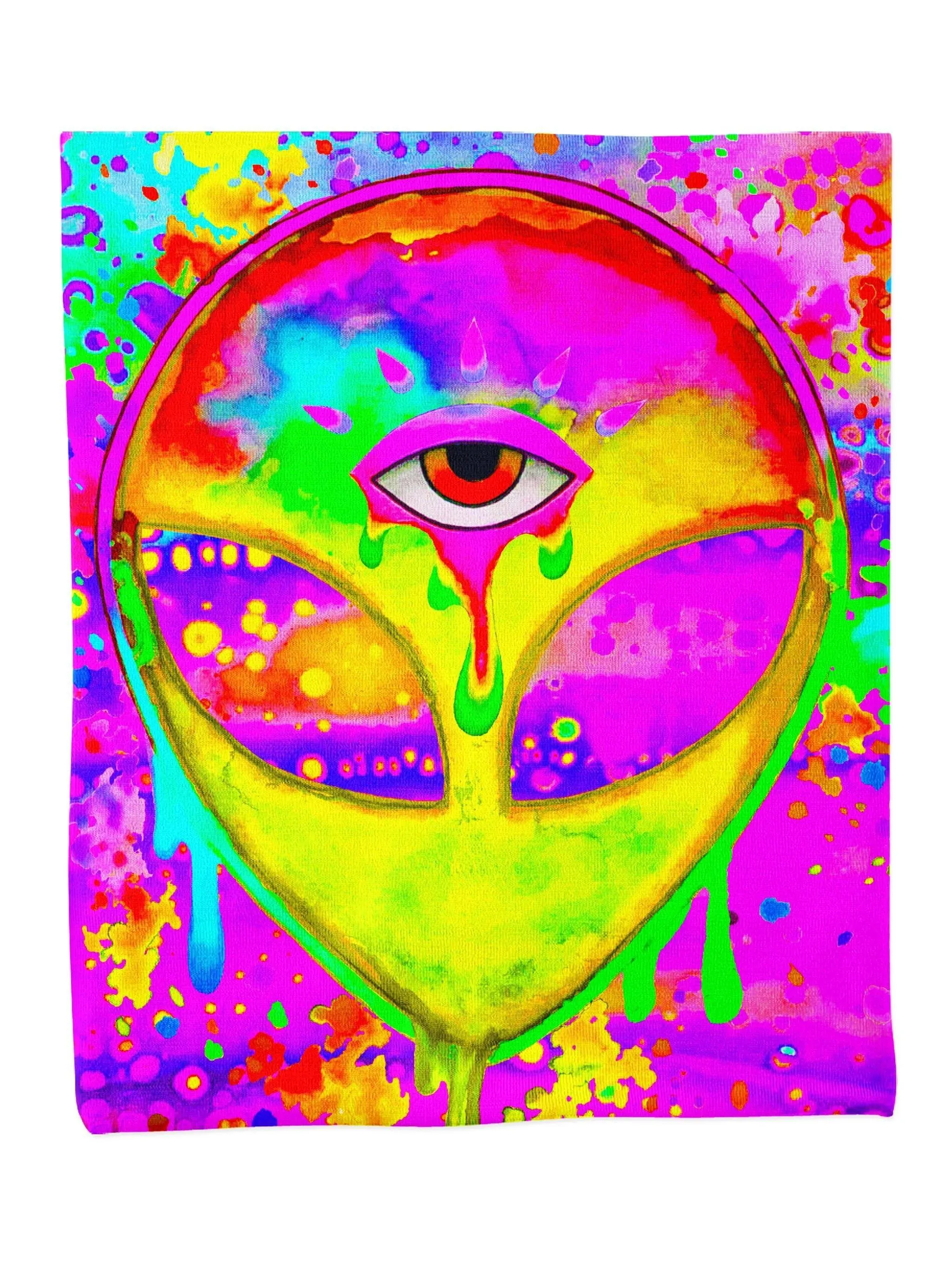 Alien Melt Yellow Bandana Mask sold by iEDM product image thumbnail 2