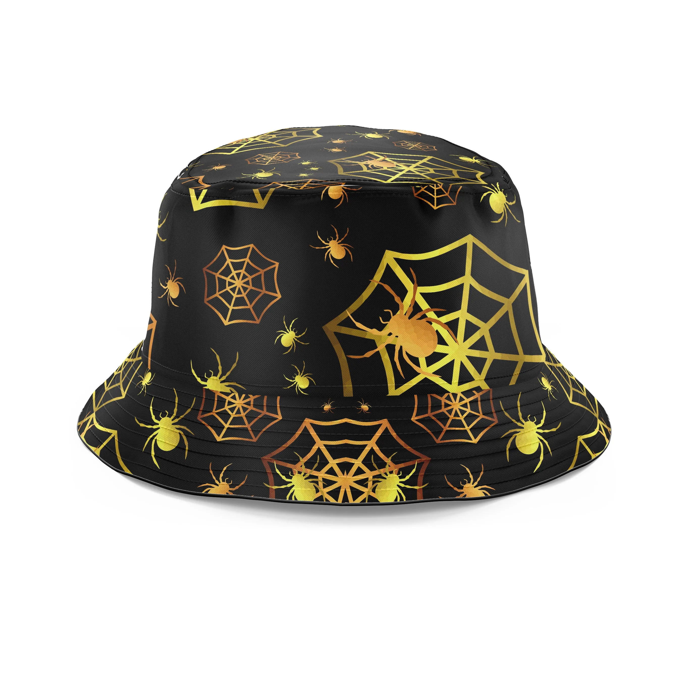 Spiders in Gold Bucket Hat sold by iEDM
