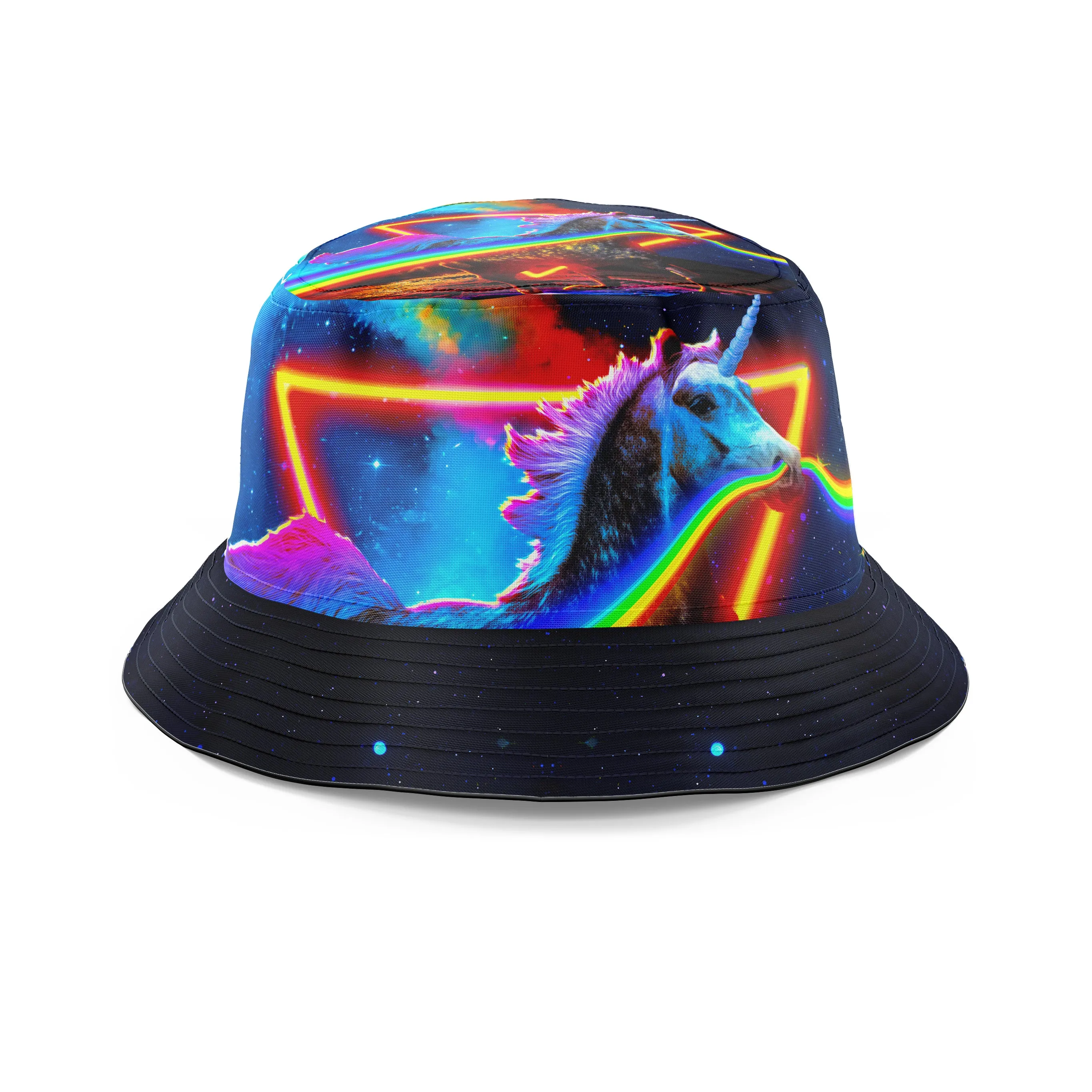 Rainbow Unicorn Bucket Hat sold by iEDM
