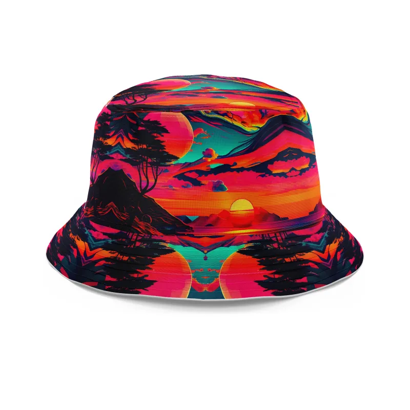 Sunset Melt Bucket Hat sold by iEDM