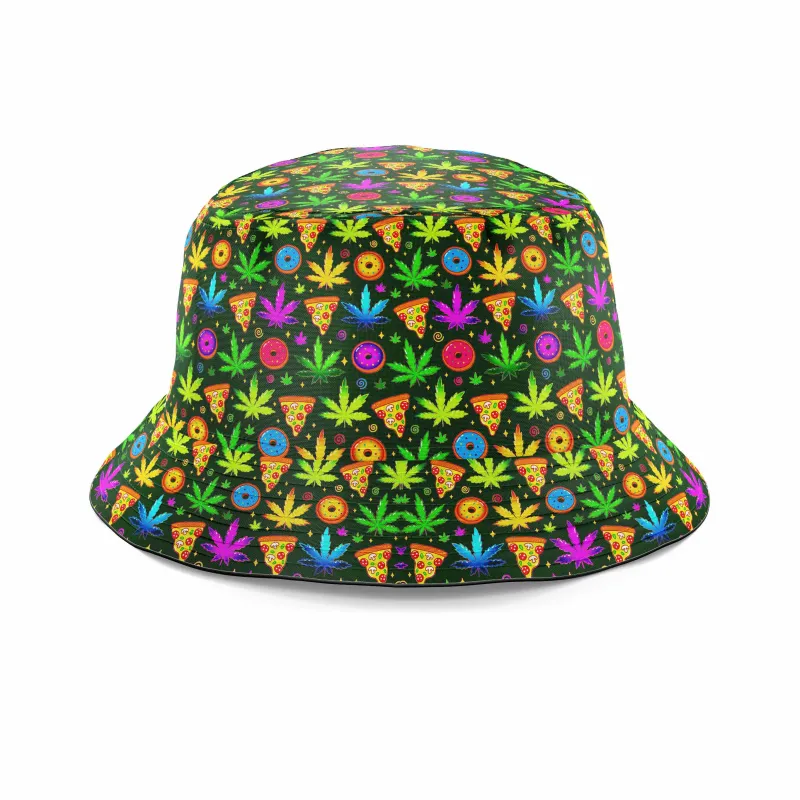 Ganja Motif Bucket Hat sold by iEDM