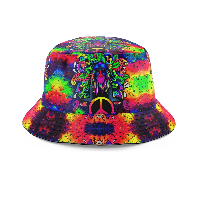 Peace Rafiki Bucket Hat sold by iEDM