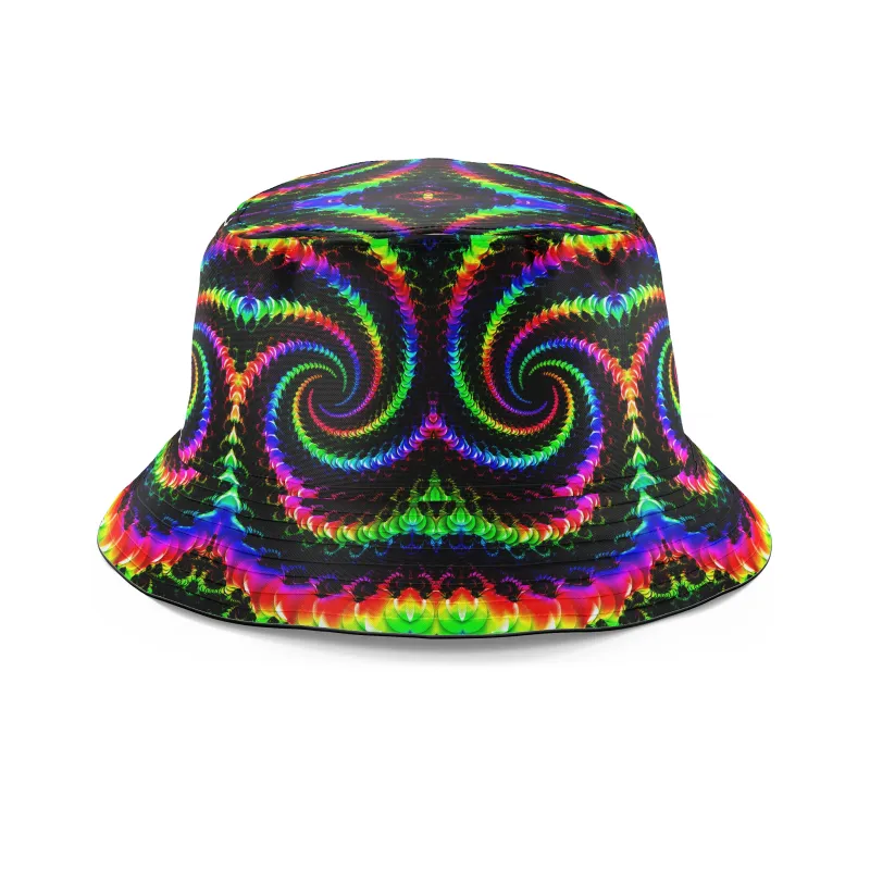 Fractaled Vision Bucket Hat sold by iEDM