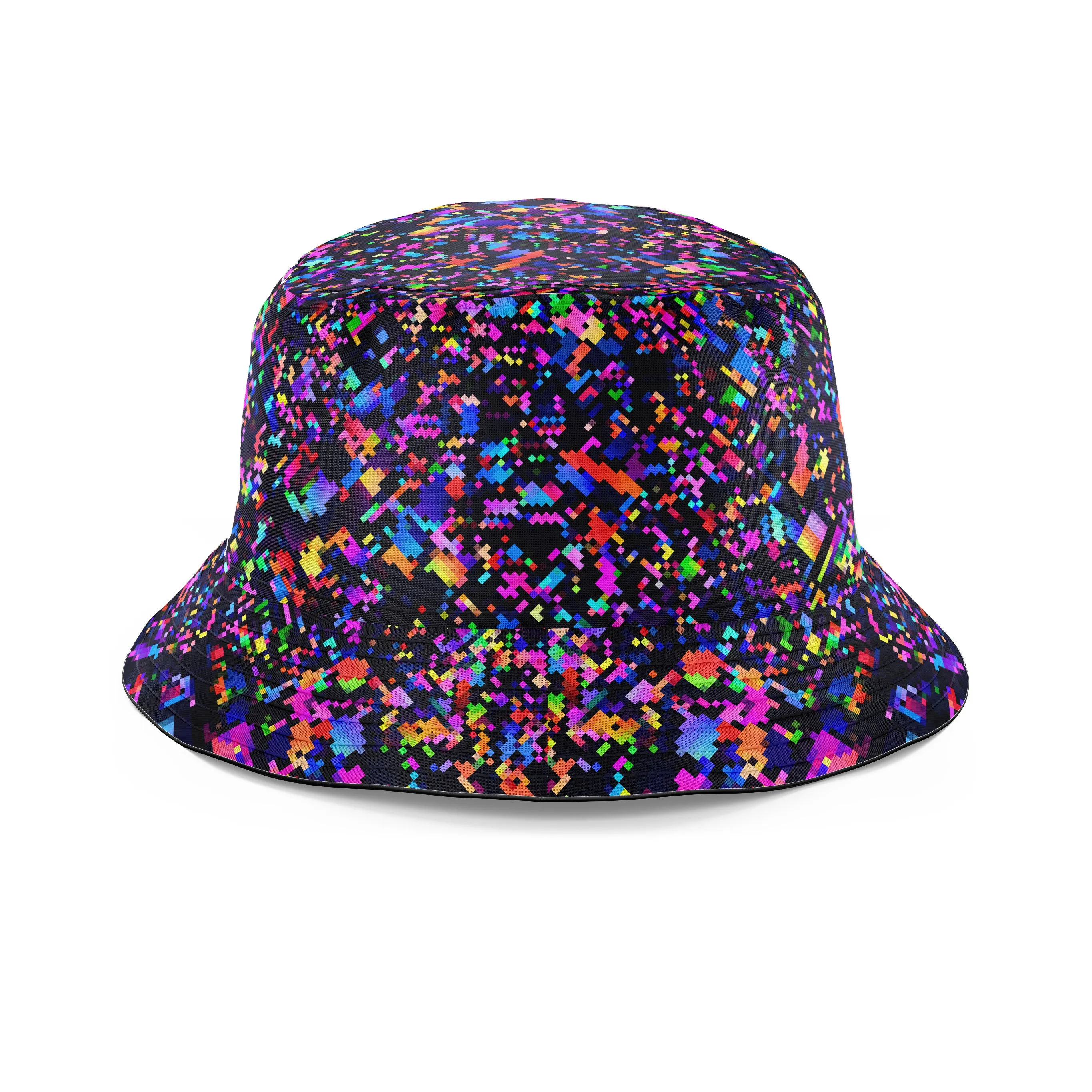 8-Bit Confetti Bucket Hat sold by iEDM