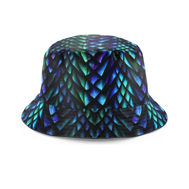 Dosed Dragon Scale Bucket Hat sold by iEDM