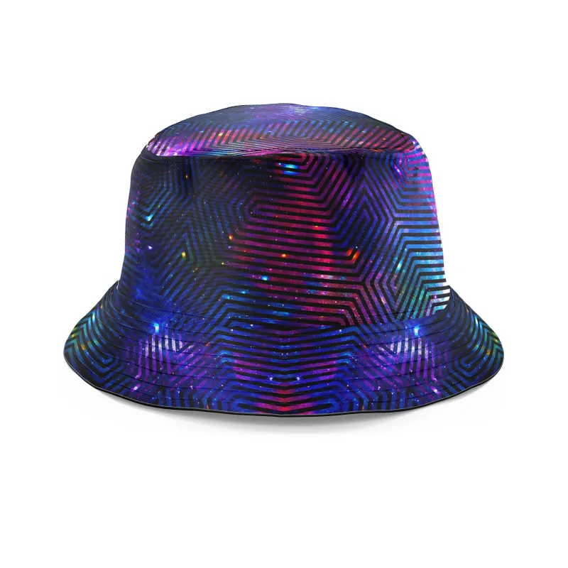 Celestial Finger Print Bucket Hat sold by iEDM