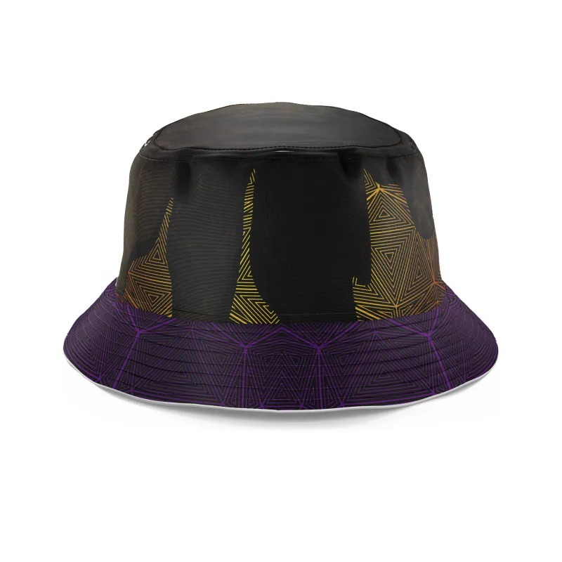 Hallucinations Golden Honey Bucket Hat sold by iEDM