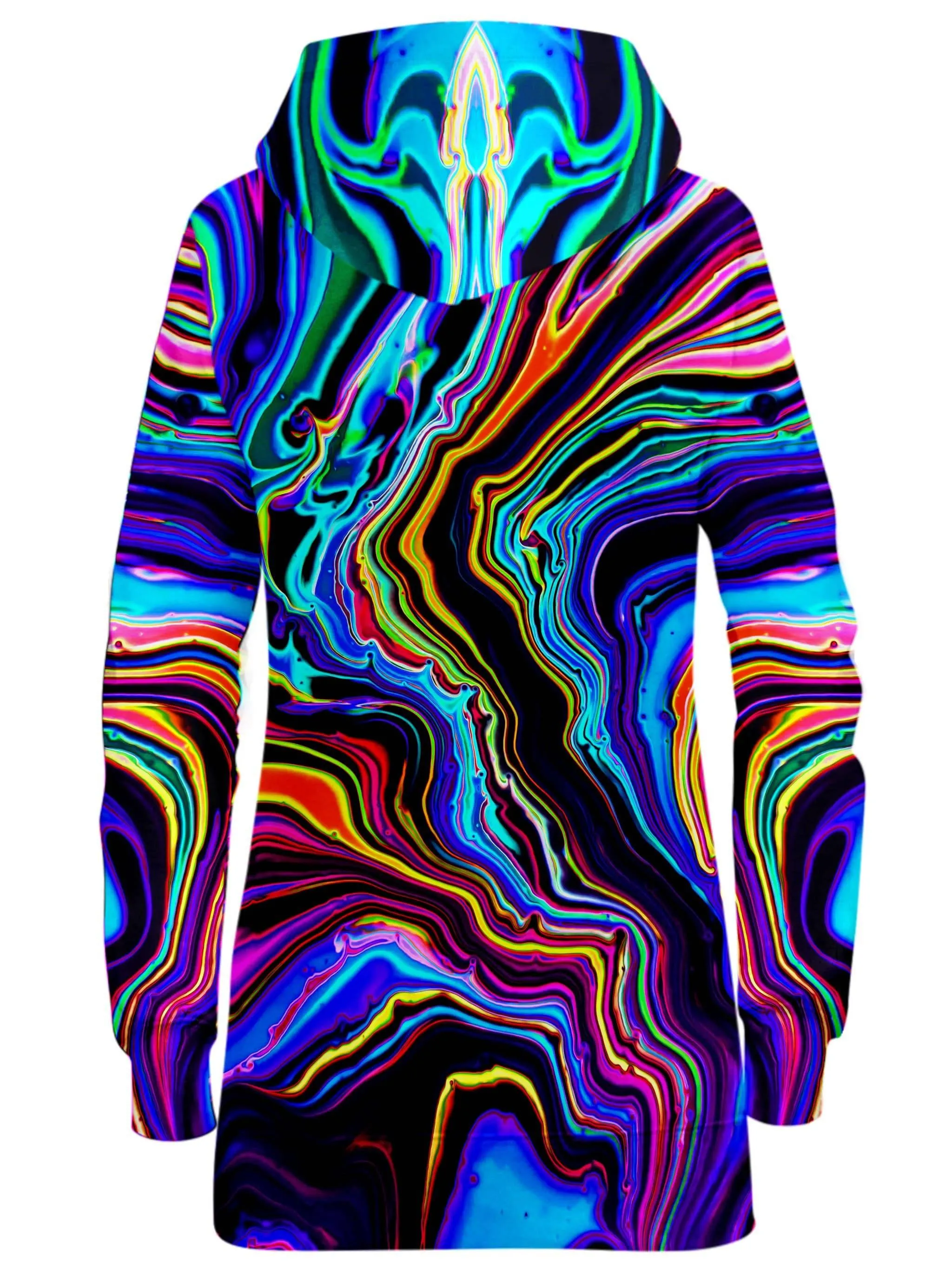 Neon Rift Hoodie Dress sold by iEDM product image thumbnail 2