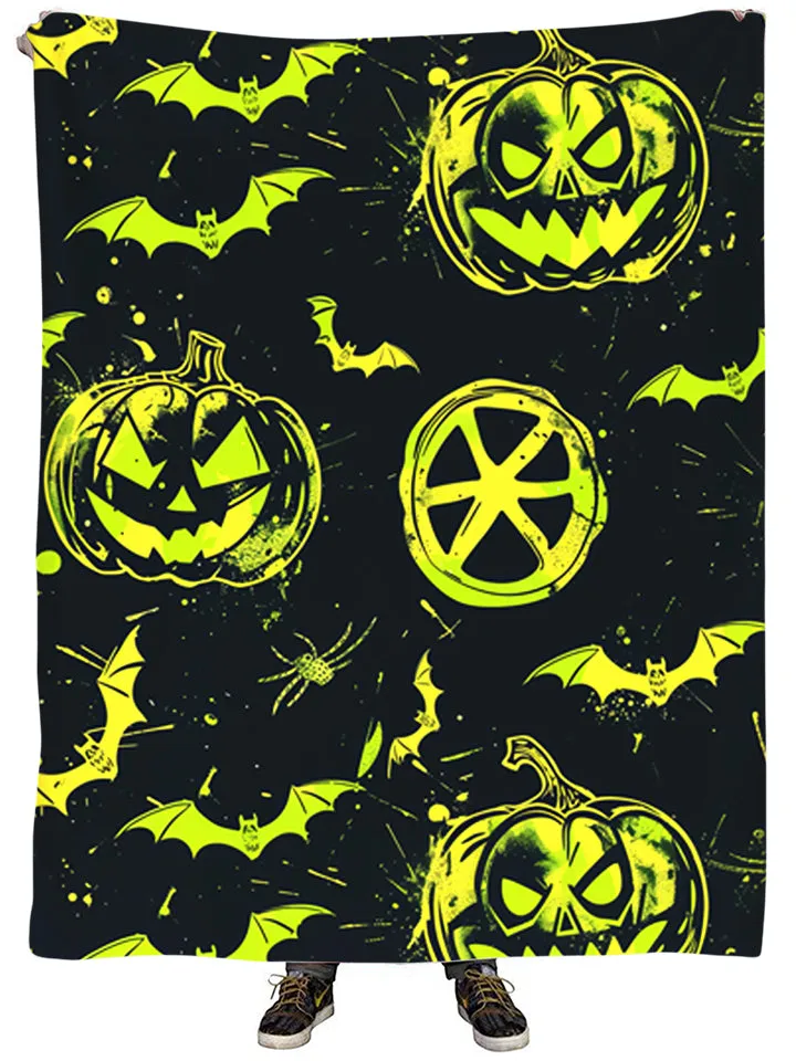 Ghoul Glow Plush Blanket sold by iEDM