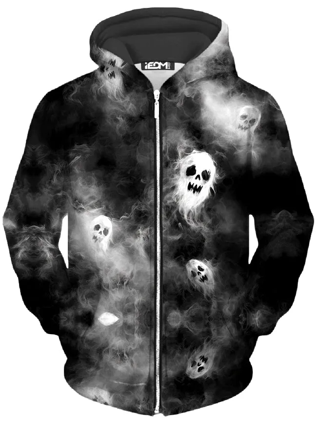 Phantom Mist Unisex Zip-Up Hoodie sold by iEDM