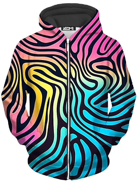 Hypnotica Unisex Zip-Up Hoodie sold by iEDM