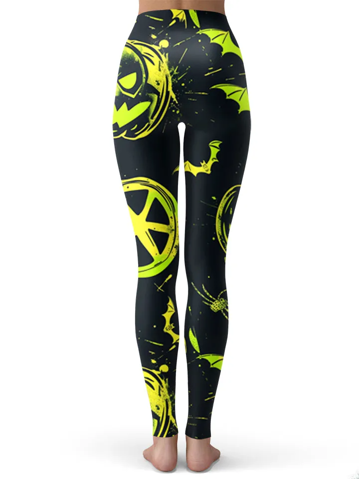 Ghoul Glow Leggings sold by iEDM product image thumbnail 3