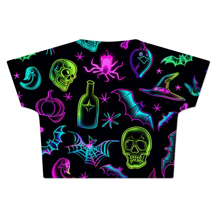 Wicked Flow Crop Tee sold by iEDM product image thumbnail 2